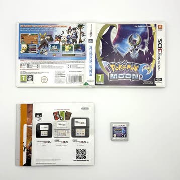 Pokémon Moon - Nintendo 3DS - PAL UKV - CIB, Ophalen of Verzenden, Zo goed als nieuw