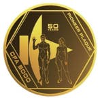 Tsjaad. 2022 1/10 oz 5000 Francs Chad Pioneer Plaque 9999