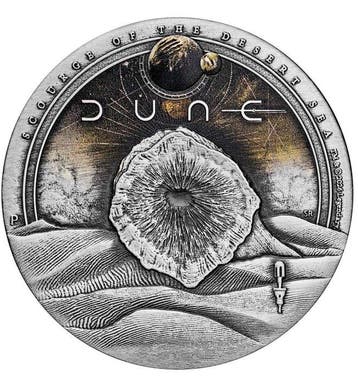 Tuvalu. 2 Dollars 2026 – Dune: Scourge of the Desert Sea – 2