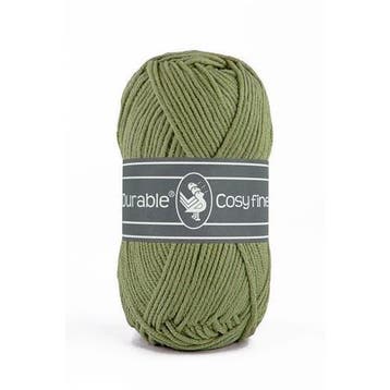 Durable Cosy Fine - Khaki - Haakgaren / Breigaren, Hobby en Vrije tijd, Breien en Haken, Ophalen of Verzenden, Nieuw, Breien of Haken