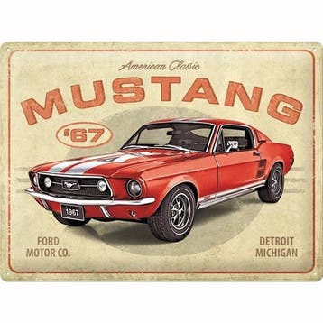 Ford Mustang reclamebord, Verzamelen, Merken en Reclamevoorwerpen, Ophalen of Verzenden, Nieuw