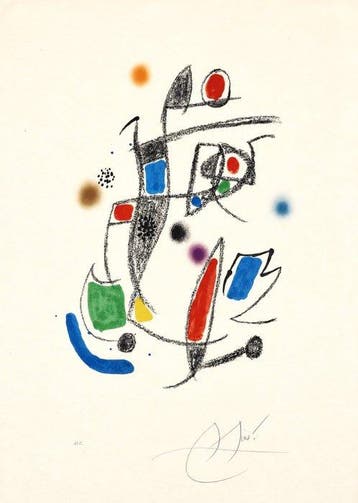 Joan Miro (1893-1983) - Maravillas Con Variaciones, Antiek en Kunst