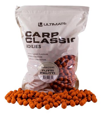 Ultimate Carp Classic Boilies 20mm 5kg - Tutti Frutti, Watersport en Boten, Verzenden, Nieuw, Overige typen