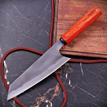 Custom Hand-Forged Premium Chefs Knife - Tafelmes - Staal,