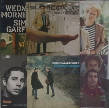 Simon & Garfunkel - 6 classic LPs from the The graduate to, Nieuw in verpakking
