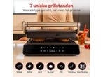 AoraKitchen Contactgrill - 180° Uitklapbaar - 7, Witgoed en Apparatuur, Contactgrills, Verzenden, Nieuw