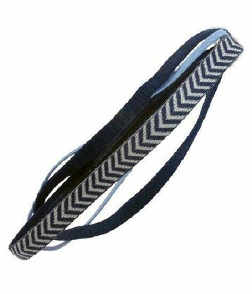 Haarband Sport 1cm – Elastiek - Anti-slip – Blauw - Set van, Nieuw