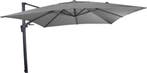 Zweefparasol VirgoFlex Grijs 300x300cm inclusief zware, Tuin en Terras, Parasols, Ophalen of Verzenden, Nieuw