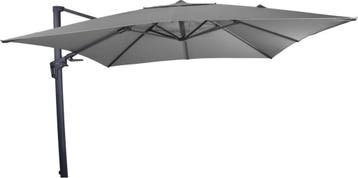Zweefparasol VirgoFlex Grijs 300x300cm inclusief zware, Ophalen of Verzenden, Nieuw