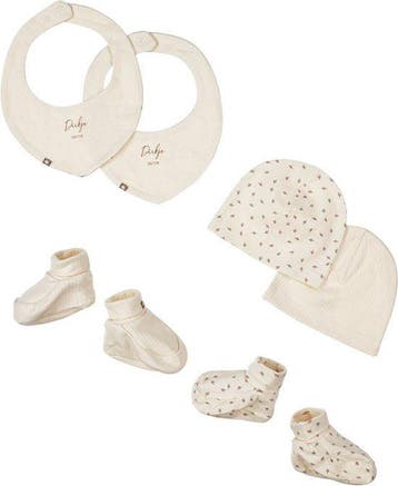Dirkje Baby Set Off White 6-Pack One Size, Ophalen of Verzenden, Nieuw