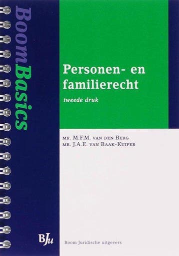 Boom Basics Personen - van den Berg, Boeken, Studieboeken en Cursussen, Verzenden, Gelezen