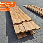 Thermo Vuren Geschaafde Plank 4200-5100x185-175x21mm, Ophalen of Verzenden, Nieuw