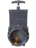 PVC schuifkraan 110 mm (Vijveraanleg  PVC), Ophalen of Verzenden, Nieuw, Overige typen