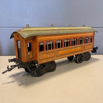 Bing - spoor 1 - Speelgoed trein Restaurant wagon -