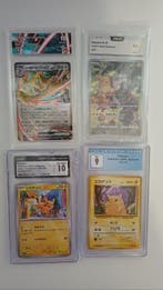 Pokémon - 4 Graded card - Pikachu 055/190 Foil - CGC 8 -, Nieuw