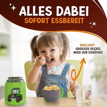 2dekans | Funkelfuchs® Thermo beker voor kindervoeding -, Ophalen of Verzenden, Zo goed als nieuw