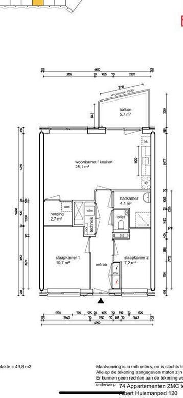 Te huur: Appartement Albert Huismanpad in Zaandam, Zaandam, Noord-Holland