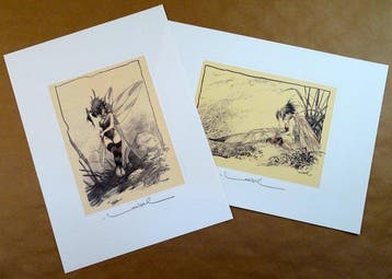Loisel, Régis - 2 Offset Print - Fée Clochette, Nieuw