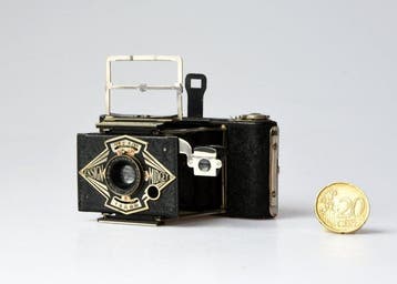 Houghton Ensign-Midget. **Art DEco** Subminiatuur camera, Nieuw