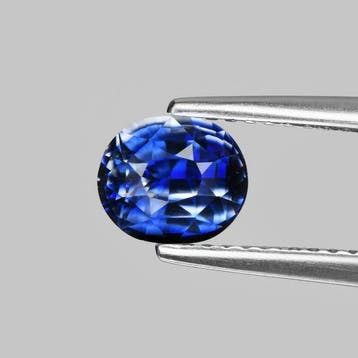 Blauw Saffier - 1.74 ct - Gemological Institute of America, Nieuw