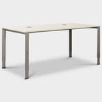 Ahrend 700 bureau, lichtgrijs blad, 160 x 80cm, hoogte, Ophalen of Verzenden, Nieuw
