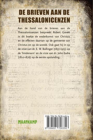 De brieven aan de Thessalonicenzen 9789491706356, Verzenden, Gelezen, Robert Govett