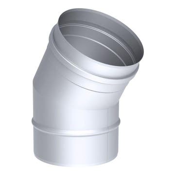 GGM Gastro | Hoekbuis - 30° vast - in rvs - Ø 350mm |, Verzenden