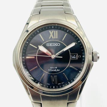 Seiko - Solar Titanium - Zonder minimumprijs - Heren -