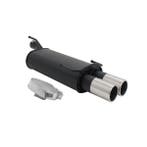 Uitlaat - Sport einddemper - Opel Astra F Hatchback, Auto-onderdelen, Verzenden, Nieuw