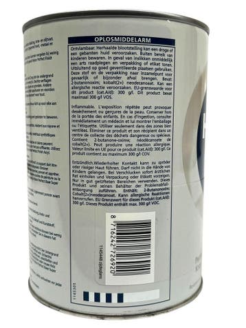 Histor Hoogglans lak – Katoen RAL 9001 – SET van 3 blikken, Minder dan 5 liter, Verzenden, Nieuw, Lak