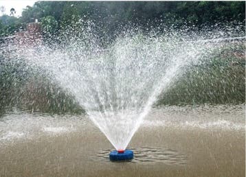 Drijvende fontein / waterbeluchter - Osaka Fountain giant 40, Ophalen of Verzenden, Nieuw, Vijverpomp