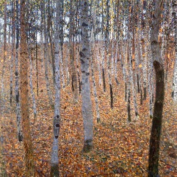 Gustav Klimt (after) - Beech Forest I - Fine art giclée -