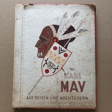 Plaatjes-Album - DUITS -  Karl May - Reizen en Avonturen, Ophalen of Verzenden, Gelezen, Plaatjesalbum