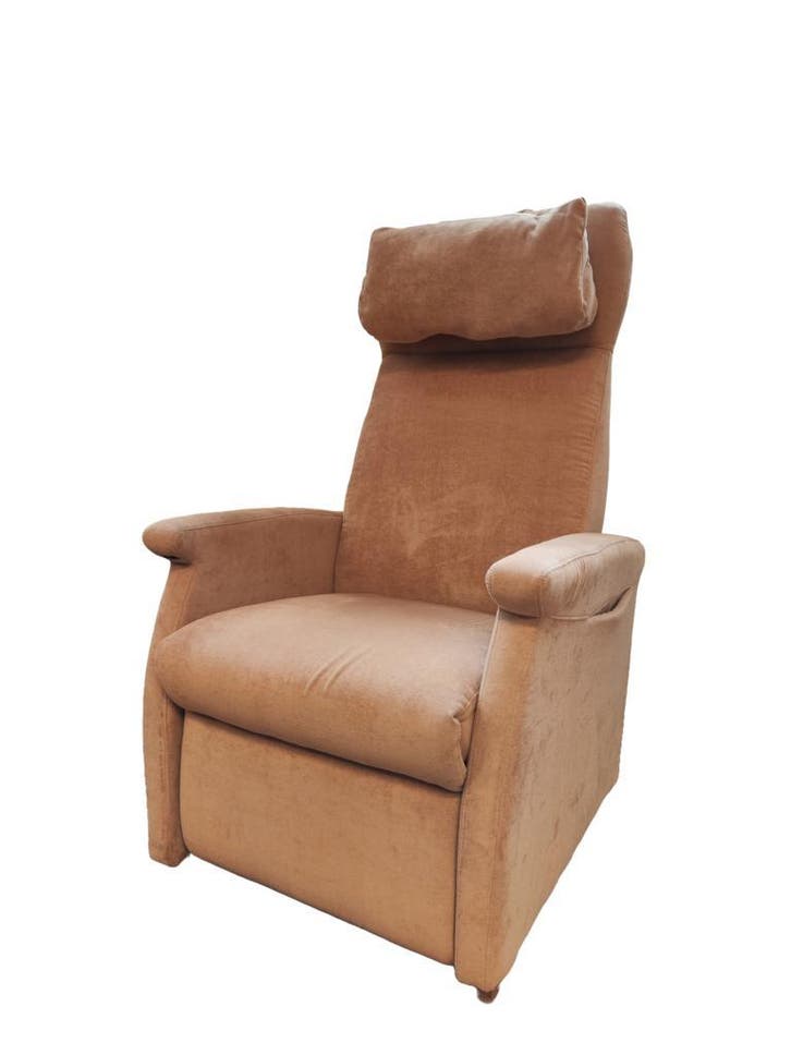 Fitform Sta Op stoel uitgevoerd in beige kleurige stof, Huis en Inrichting, Fauteuils, Minder dan 75 cm, Zo goed als nieuw, 50 tot 75 cm