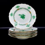Herend - Exquisite Set of 6 Appetizer Plates (19 cm) -