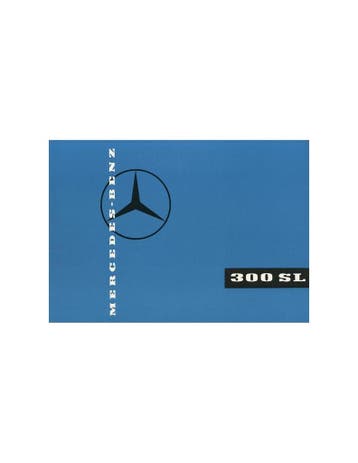 1959 MERCEDES BENZ 300 SL BROCHURE DUITS, Boeken, Nieuw, Author