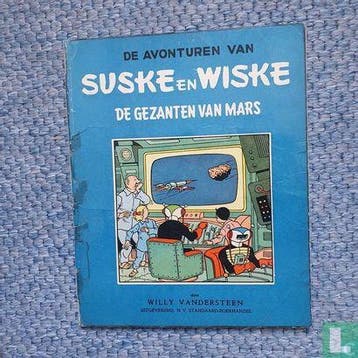 Suske en Wiske - De gezanten van Mars - 1956, Boeken, Eén stripboek, Verzenden, Gelezen, Vandersteen, Willy.