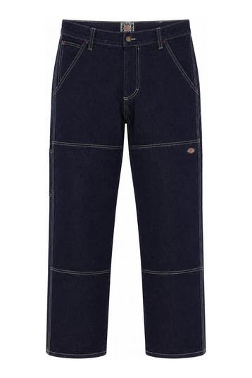 Dickies Broek in maat W32 Blauw, Verzenden, Zo goed als nieuw, Blauw, Dickies