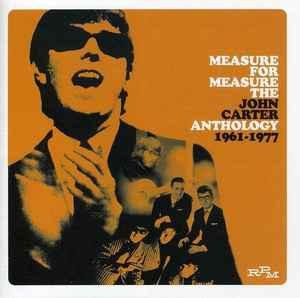 cd - John Carter - Measure For Measure: The John Carter A..., Verzenden, Zo goed als nieuw