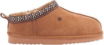 Warmbat Kynuna Suede Tape Dames Sloffen - Cognac Maat  40, Verzenden, Nieuw