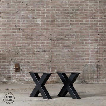 Stalen onderstel salontafel - X coffee leg - Nordstahl, Verzenden, Nieuw