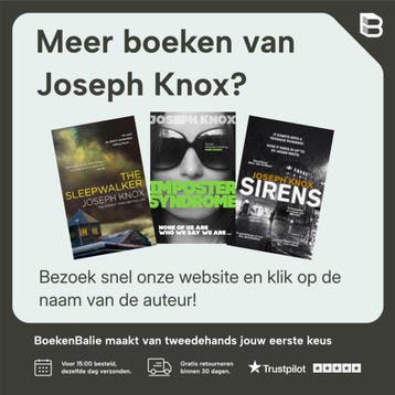 Sirens - Joseph Knox 9780857524348, Verzenden, Gelezen, Joseph Knox