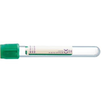 BD vacutainer - Na-Heparin (17 IU/mL) - 6 ml - 100 stuks, Diversen, Verzenden, Nieuw