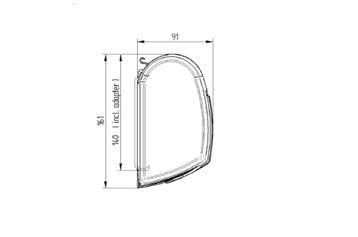 Thule 5200 190 Geanodiseerd-Mystic Grey, Ophalen of Verzenden, Nieuw, Thule