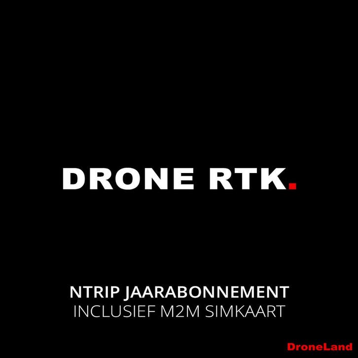 DroneRTK NTRIP Jaarabonnement Inclusief M2M Simkaart, Hobby en Vrije tijd, Modelbouw | Radiografisch | Helikopters en Quadcopters