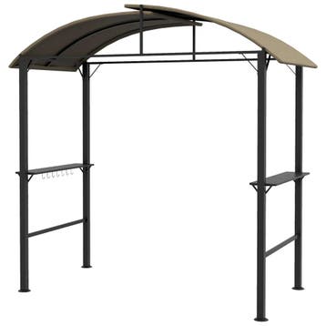 TRUUSK BBQ Grillpaviljoen - Weerbestendig - Polyesterdak - Z, Tuin en Terras, Verzenden