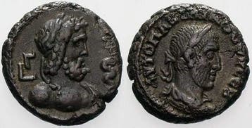 Tetradrachme 235-238 Alexandria Kaiserzeit Maximinus I Th..., Verzenden