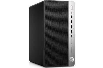 HP EliteDesk 705 G4 Tower | AMD Ryzen 5 Pro 2400G with, Zo goed als nieuw, HP, SSD, 16 GB