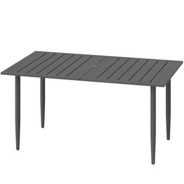 Tuintafel 150x90cm, Weerbestendige Balkontafel Van Staal, Ba, Verzenden, Nieuw