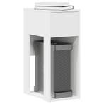 vidaXL Computertorenstandaard met lade 30x44x74 cm wit, Huis en Inrichting, Verzenden, Nieuw